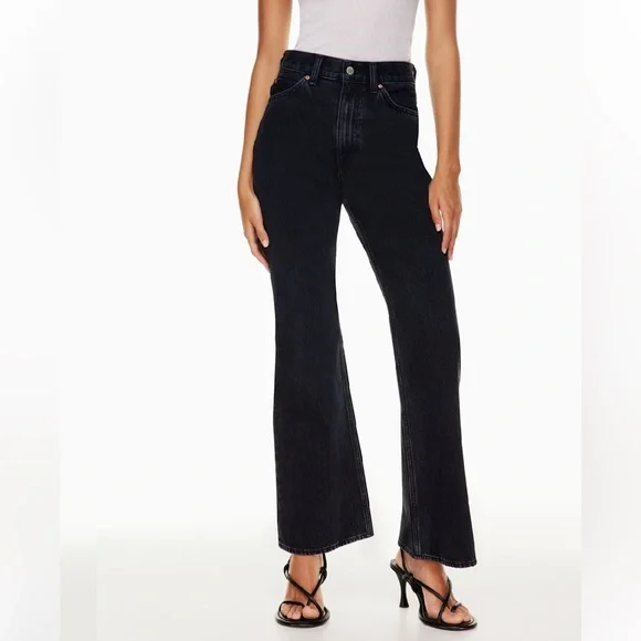 DENIM FORUM Marlene 60s High Rise Flare Jeans - Picture 3 of 9